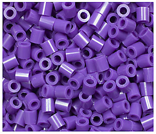 1000 Purple Perler Beads