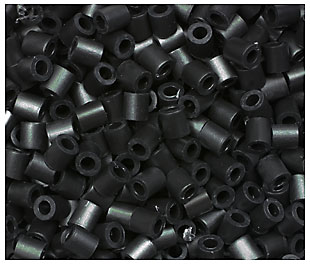 1000 Black Perler Beads