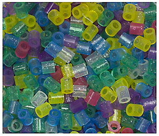 1000 Glitter Mix Perler Beads