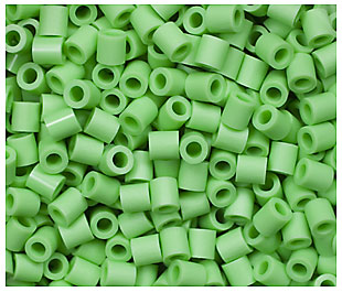 1000 Pastel Green Perler Beads