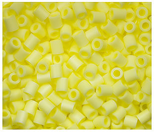 1000 Pastel Yellow Perler Beads