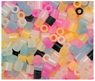 1000 Glow in the Dark Mix Perler Beads
