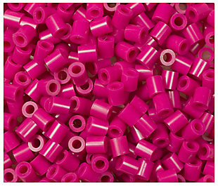 1000 Raspberry Perler Beads