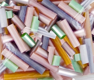 Pearl Pastel Beads 'n Rods Mix - 250 pieces