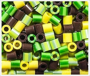 1000 Garden Stripe Mix Perler Beads