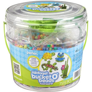 Rainforest Bucket o' Beads