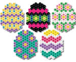 Easter Eggs Perler Bead Project Sheet