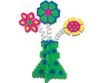 Flowers Perler Bead Project Sheet