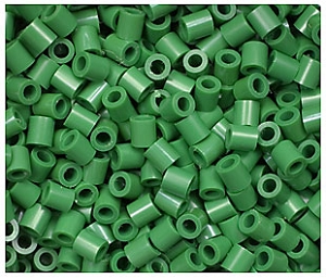 1000 Dark Green Perler Beads