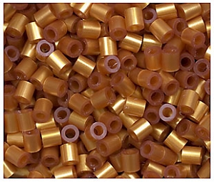 1000 Gold Metallic Perler Beads