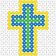 Biggie Beads Cross 1 Project Sheet
