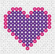 Biggie Beads Heart Project Sheet