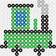 Biggie Beads Train Engine Project Sheet