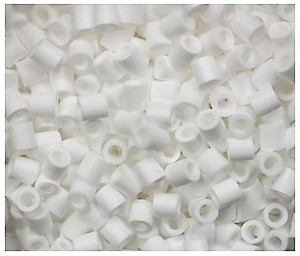 1000 White Perler Beads