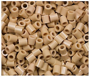 1000 Tan Perler Beads