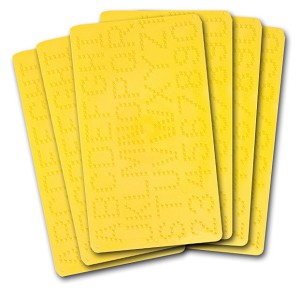 Alphabet Pegboard 6 pk.